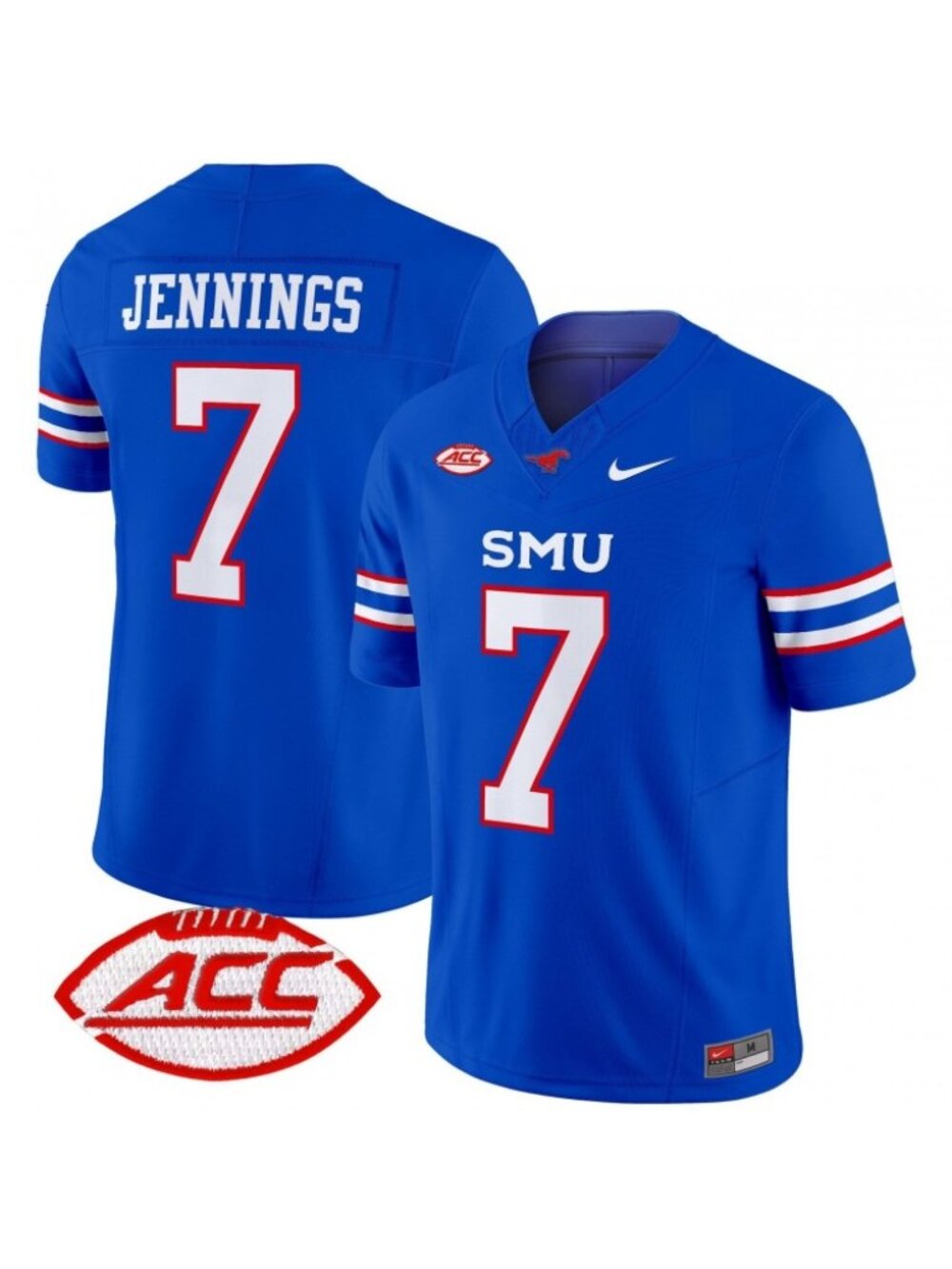 Kids Youths Kevin Jennings Vapor Stitched Blue Jersey